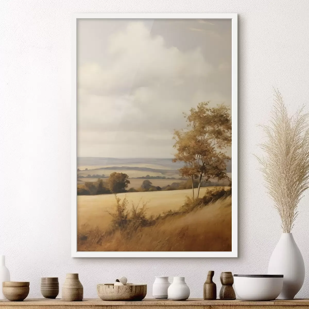 Poster Champs de souvenirs chauds f50965