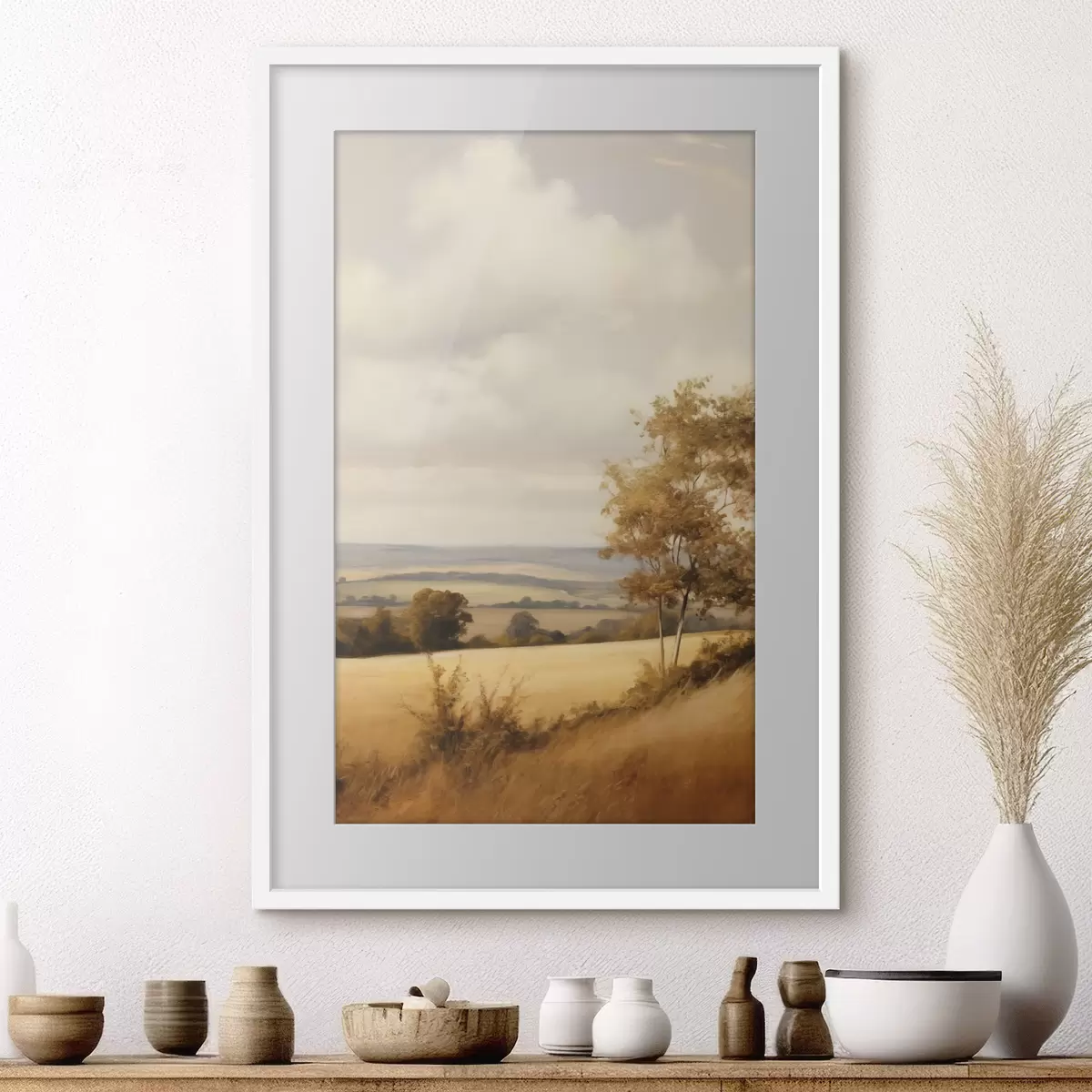 Poster Champs de souvenirs chauds f50965