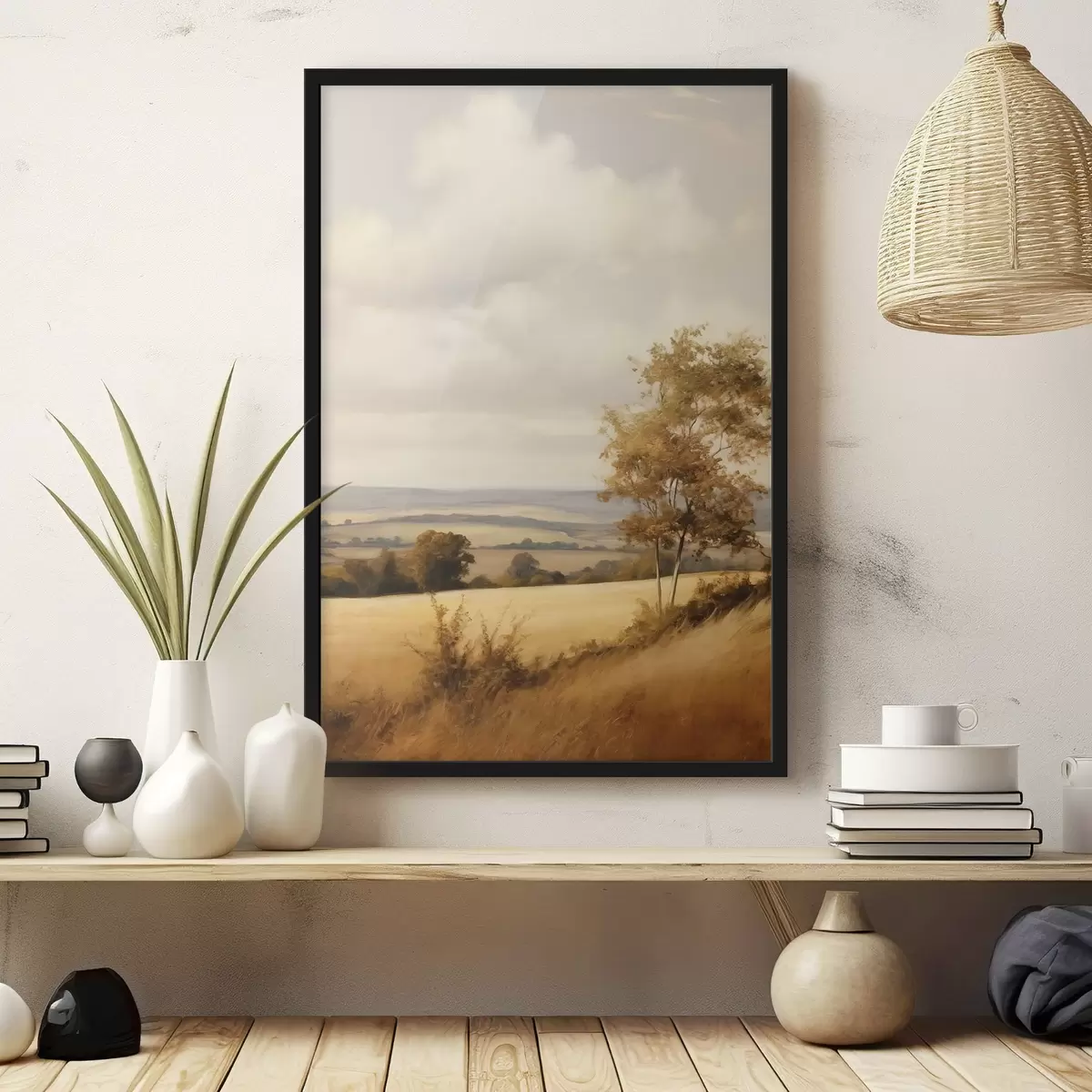 Poster Champs de souvenirs chauds f50965