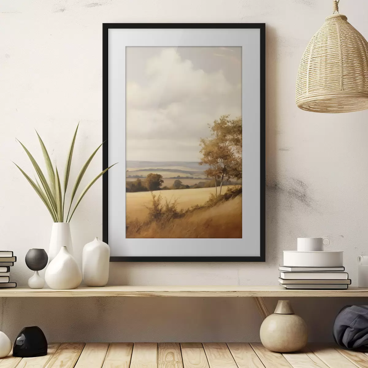 Poster Champs de souvenirs chauds f50965