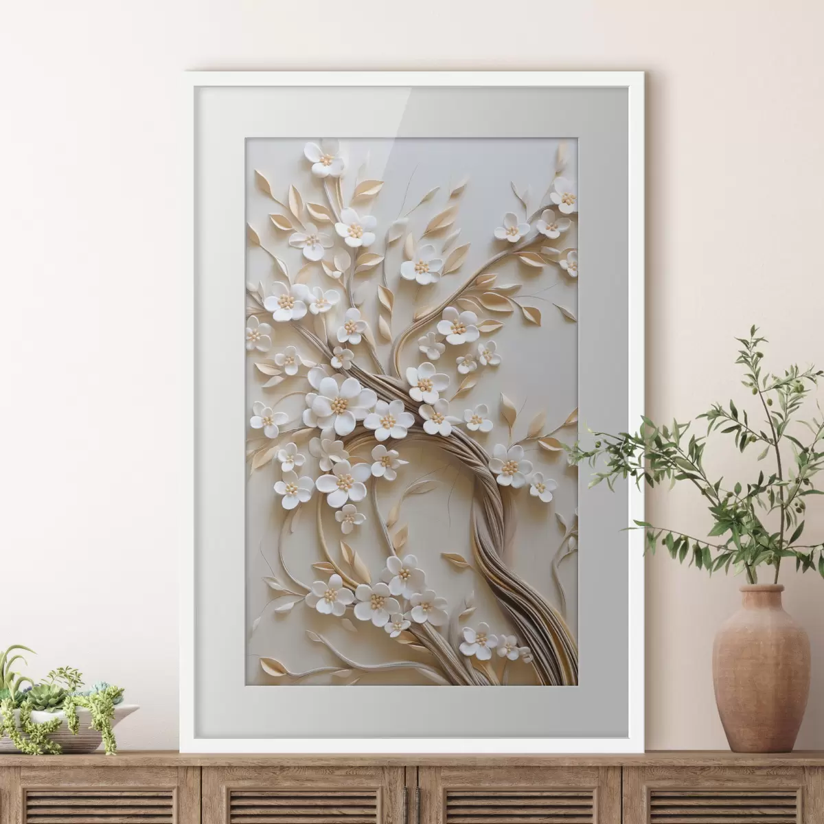 Poster Branche d’un jour nouveau f50972