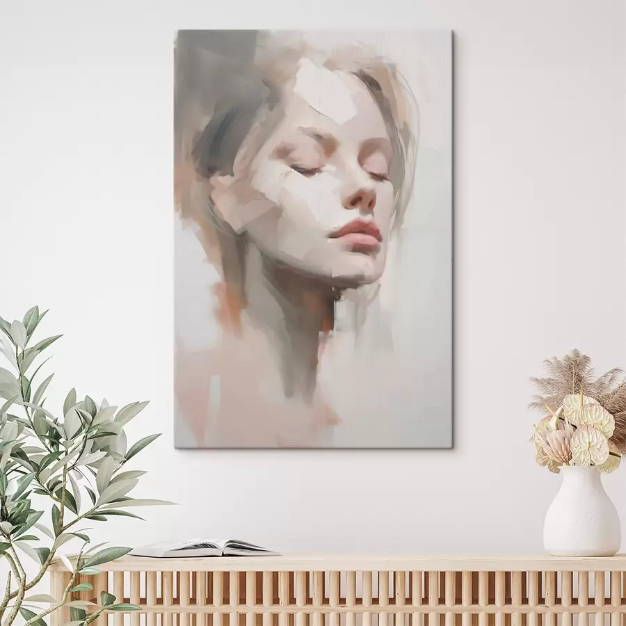 Tableau Portrait abstrait s50978