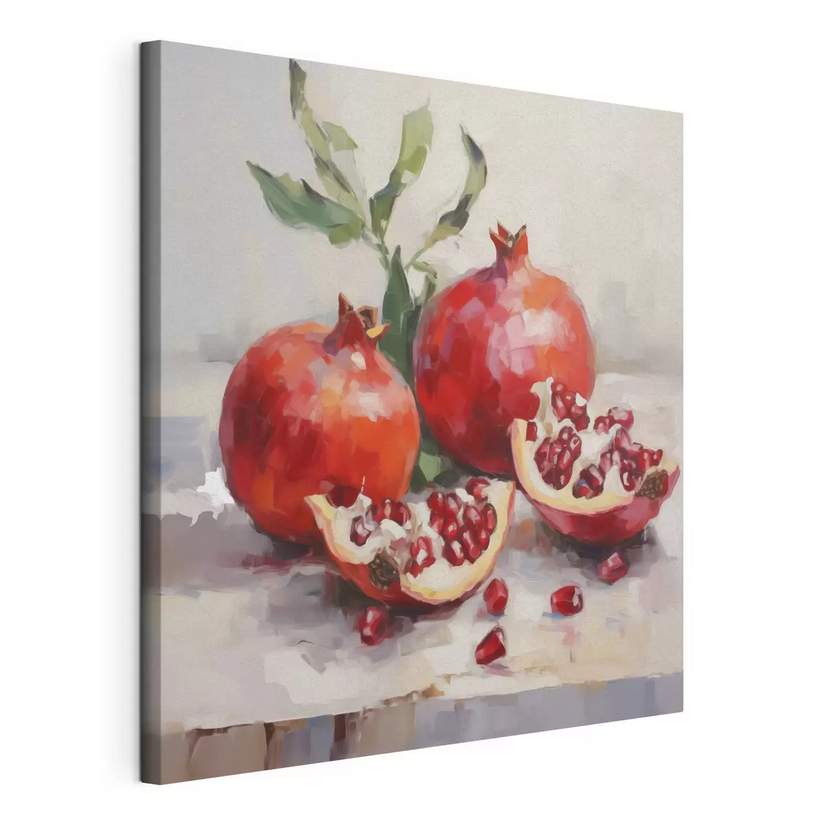 Tableau Grenades, peinture d'imitation s50982
