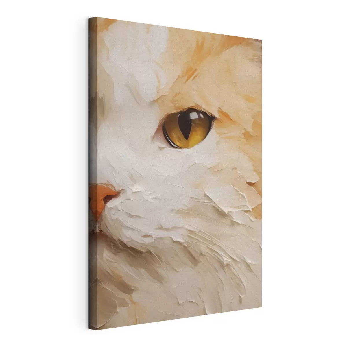 Tableau Chat, peinture d'imitation s50988