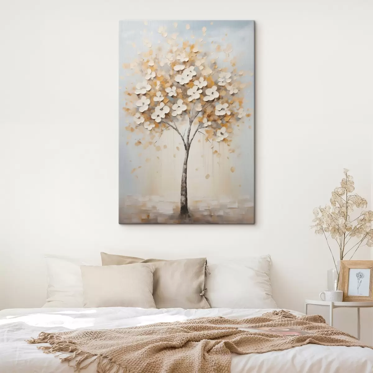Tableau Arbre, peinture d'imitation s50992
