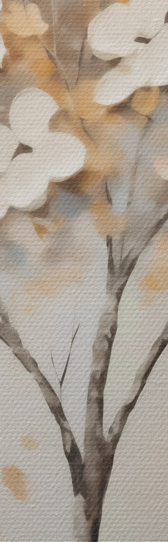 Tableau Arbre, peinture d'imitation s50992