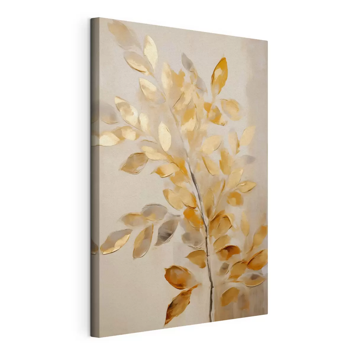 Tableau Feuillage, peinture d'imitation s50993