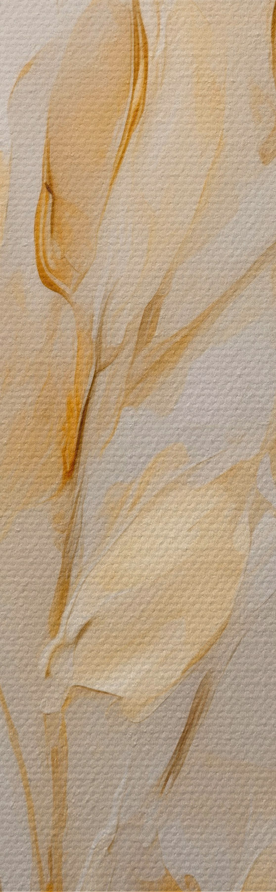 Tableau Feuillage abstrait, peinture d'imitation s50994