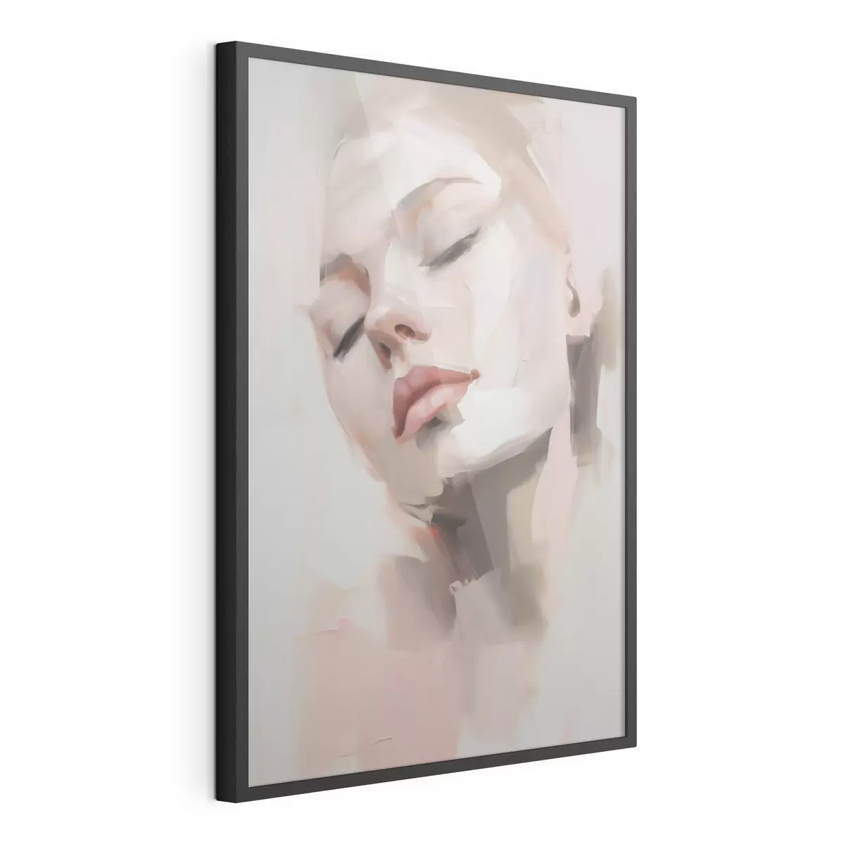 Poster Portrait abstrait d'une jeune femme f50977