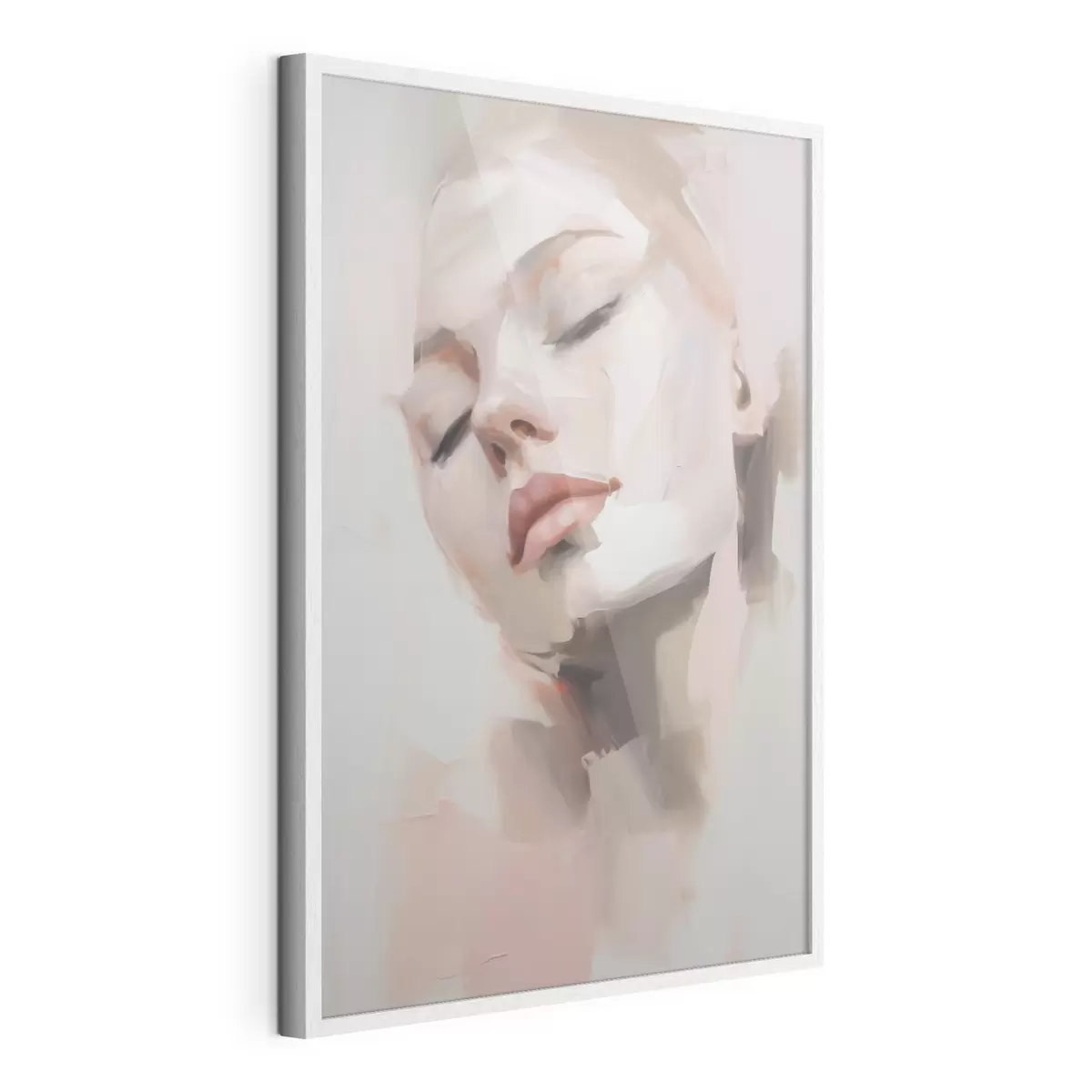 Poster Portrait abstrait d'une jeune femme f50977
