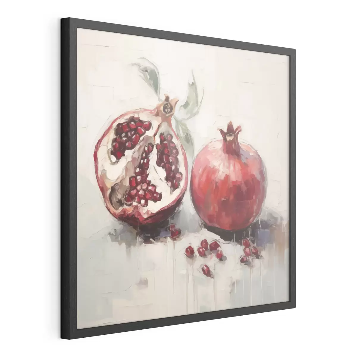 Poster Grenades mûres, peinture d'imitation f50981