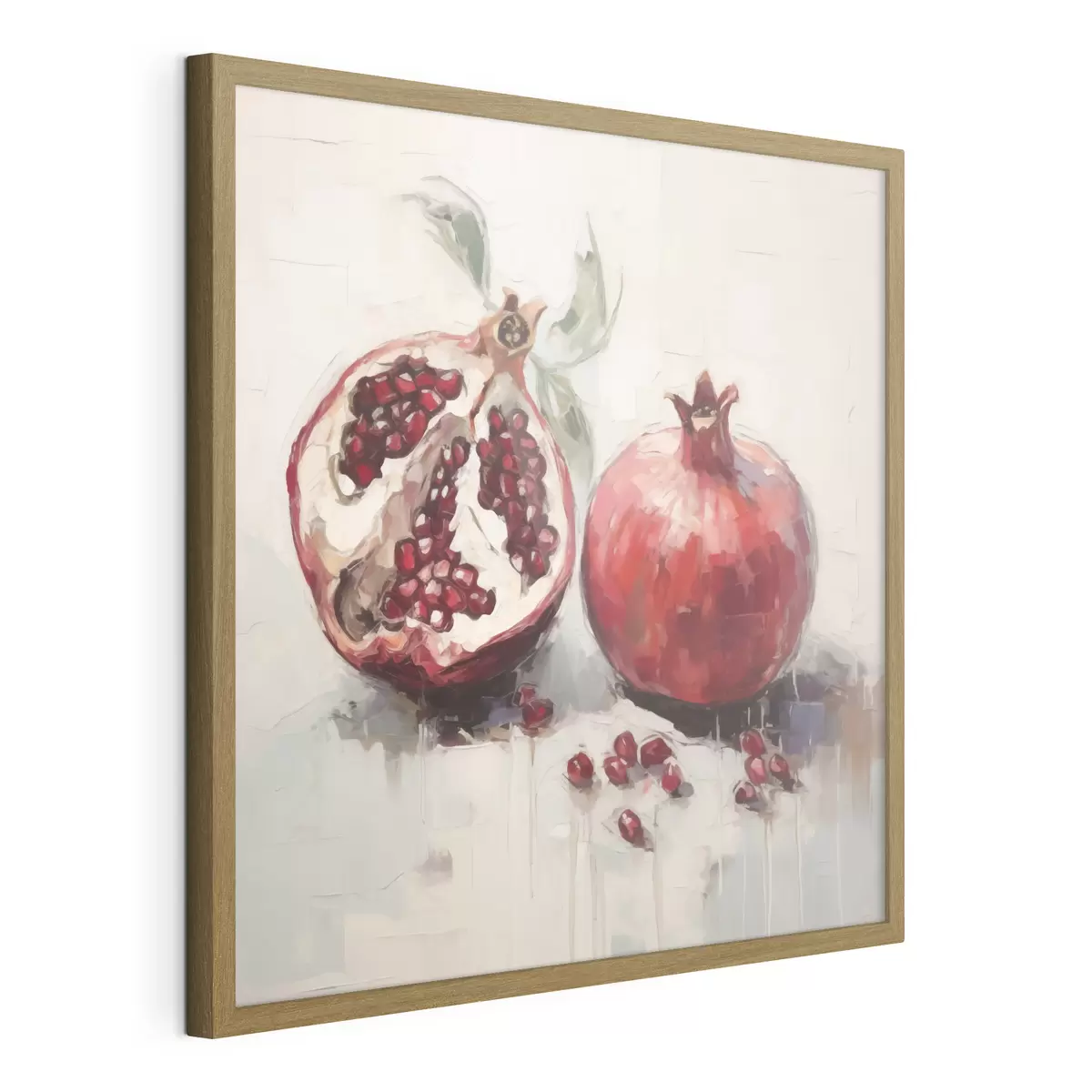 Poster Grenades mûres, peinture d'imitation f50981