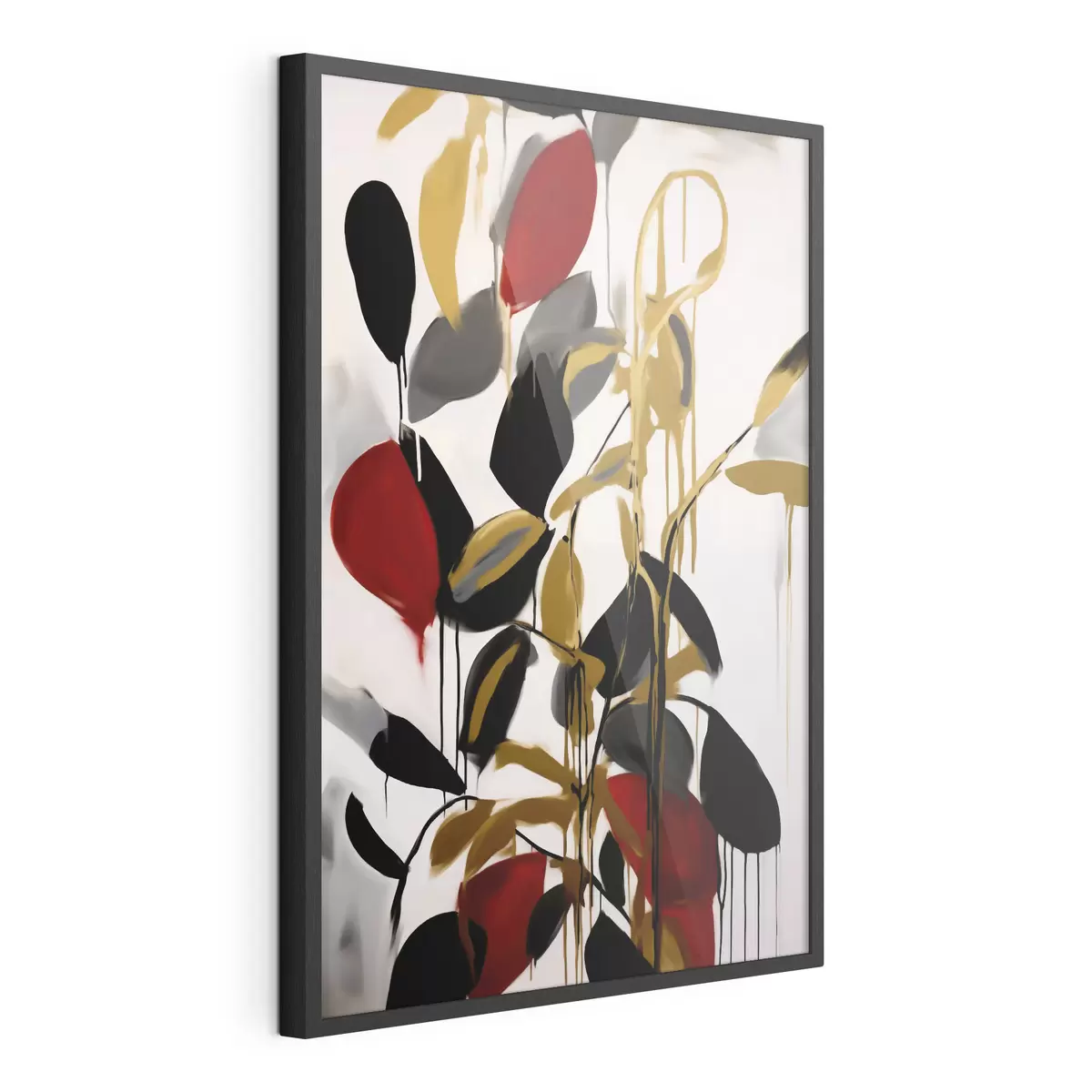 Poster Abstraction, imitation de la peinture f50983
