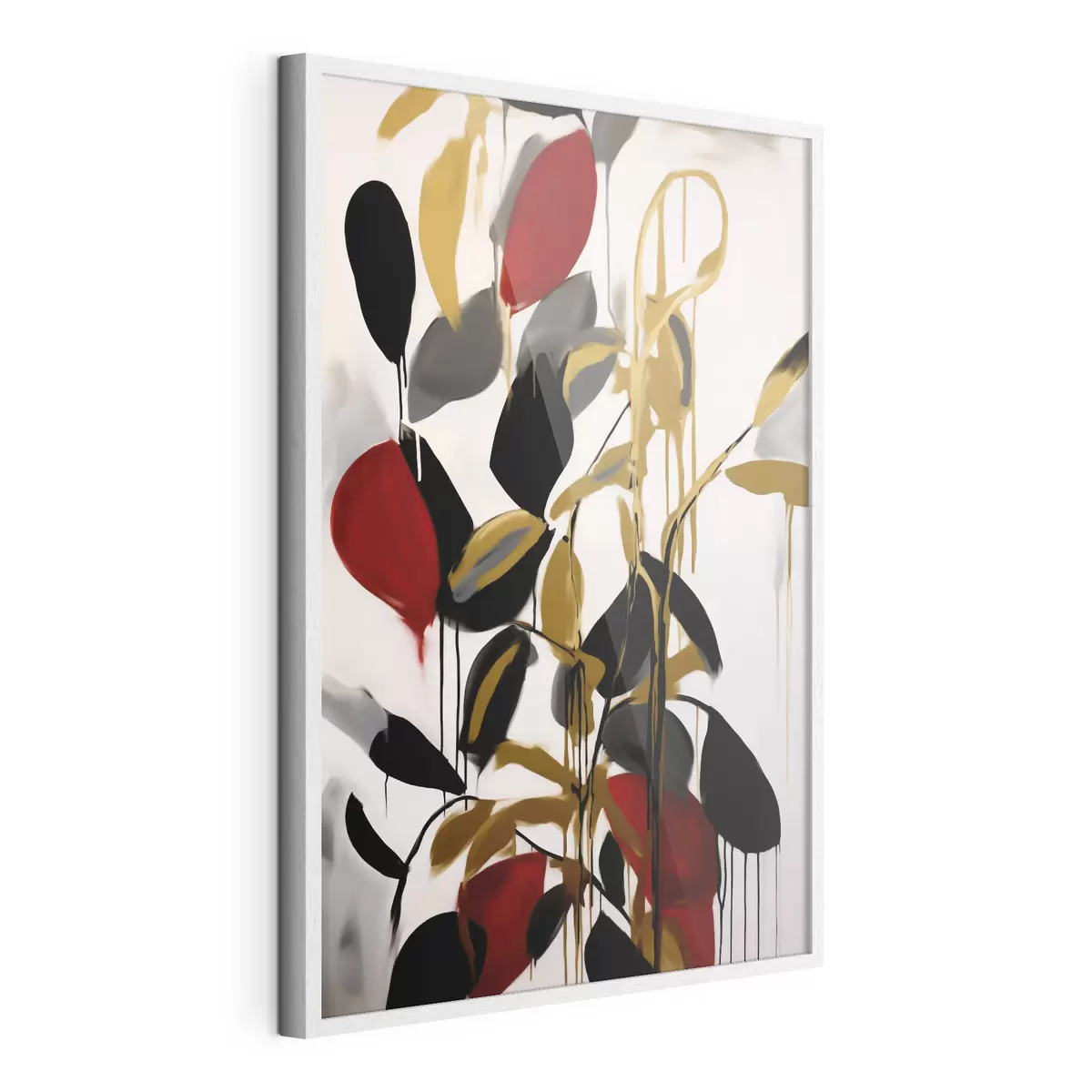 Poster Abstraction, imitation de la peinture f50983
