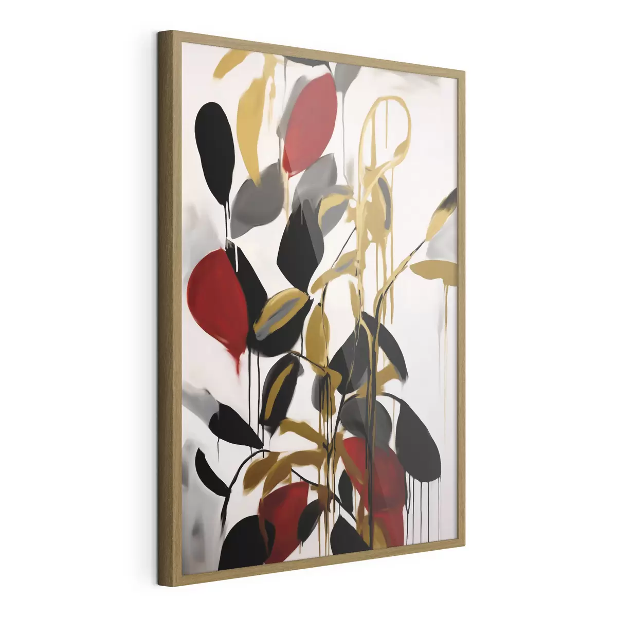 Poster Abstraction, imitation de la peinture f50983