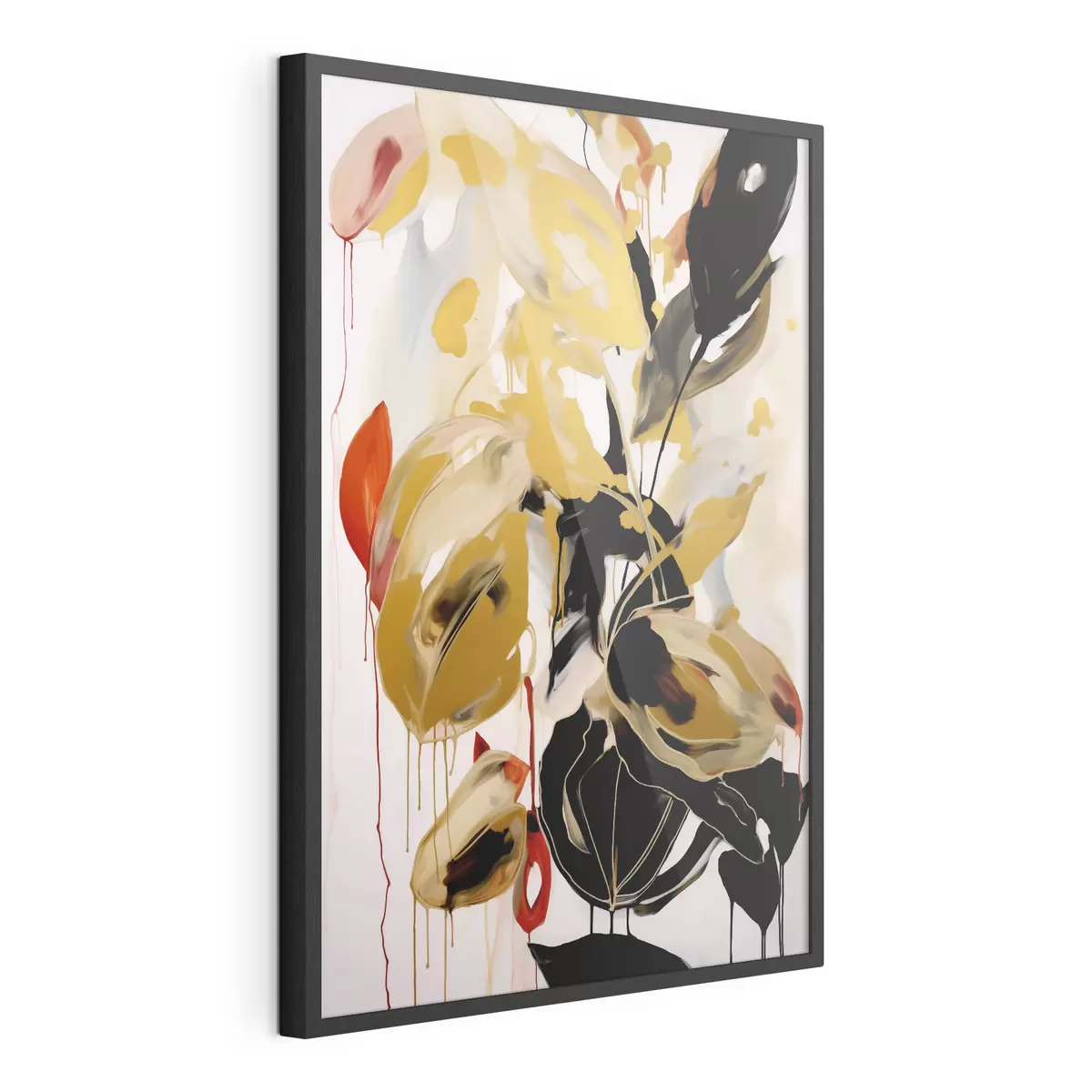 Poster Abstraction chaotique, imitation de la peinture f50984