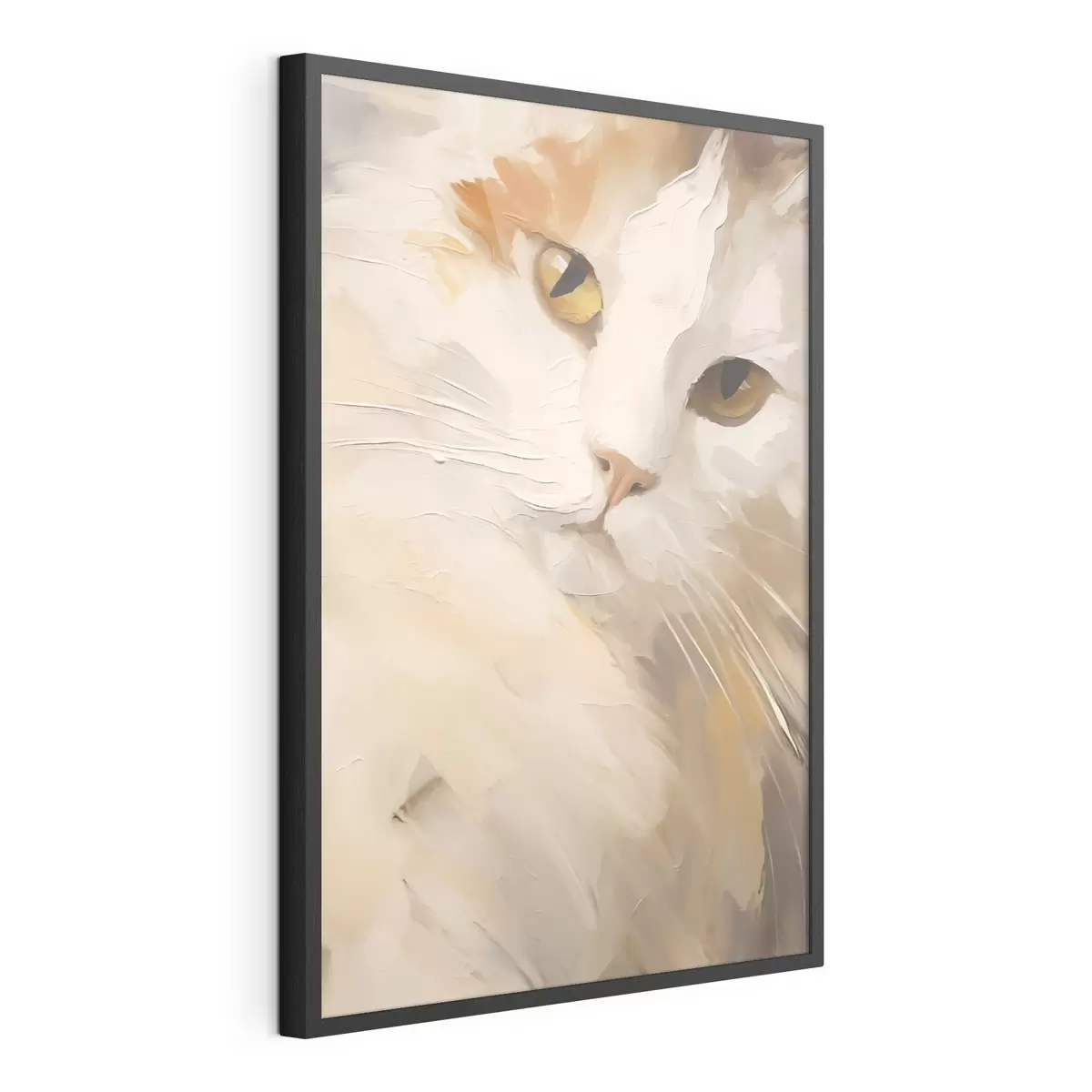 Poster Chat, peinture d'imitation f50987