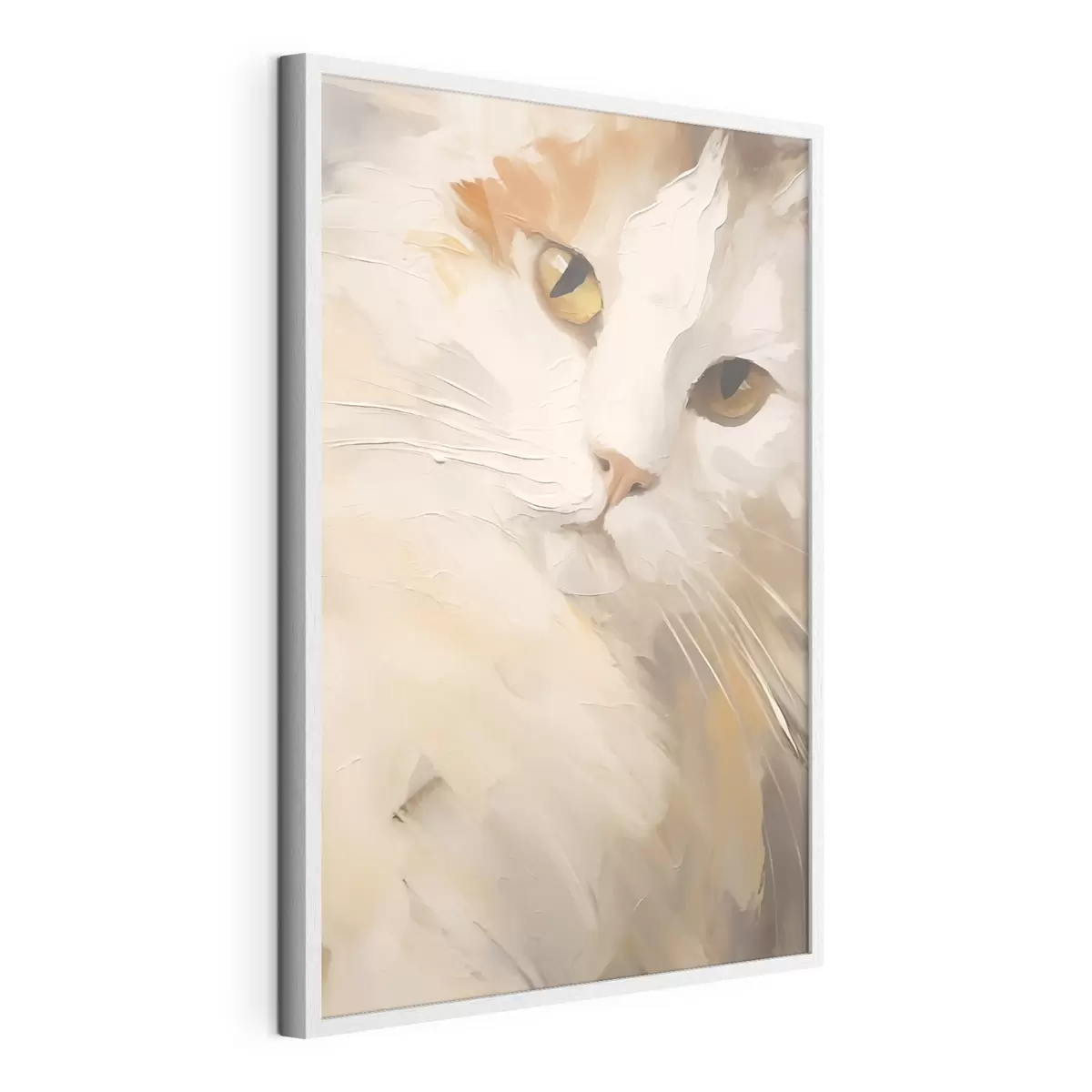 Poster Chat, peinture d'imitation f50987