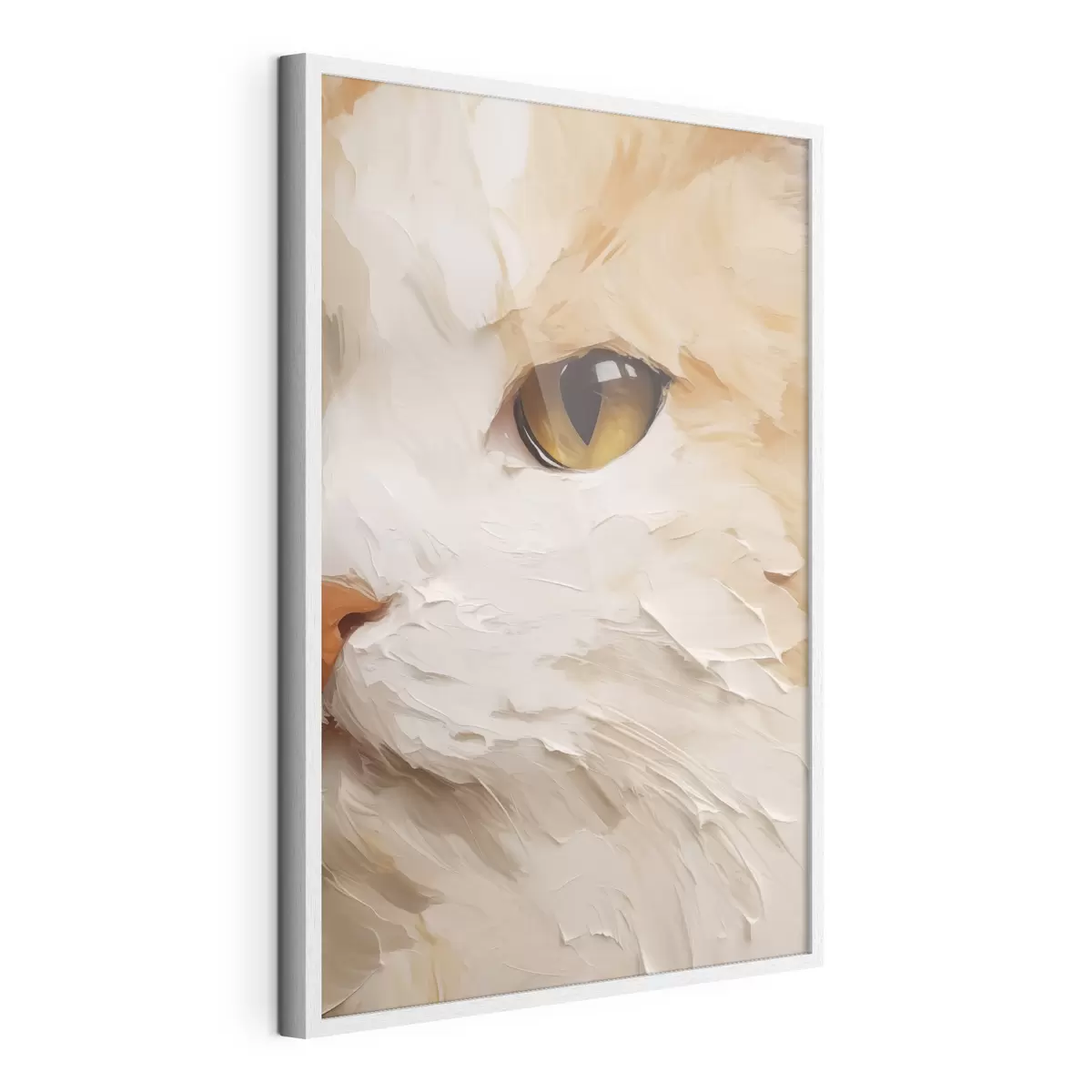Poster Chat, peinture d'imitation f50988
