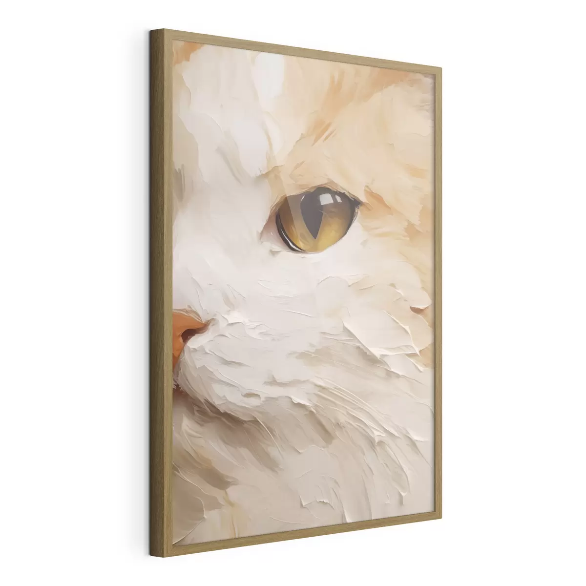 Poster Chat, peinture d'imitation f50988