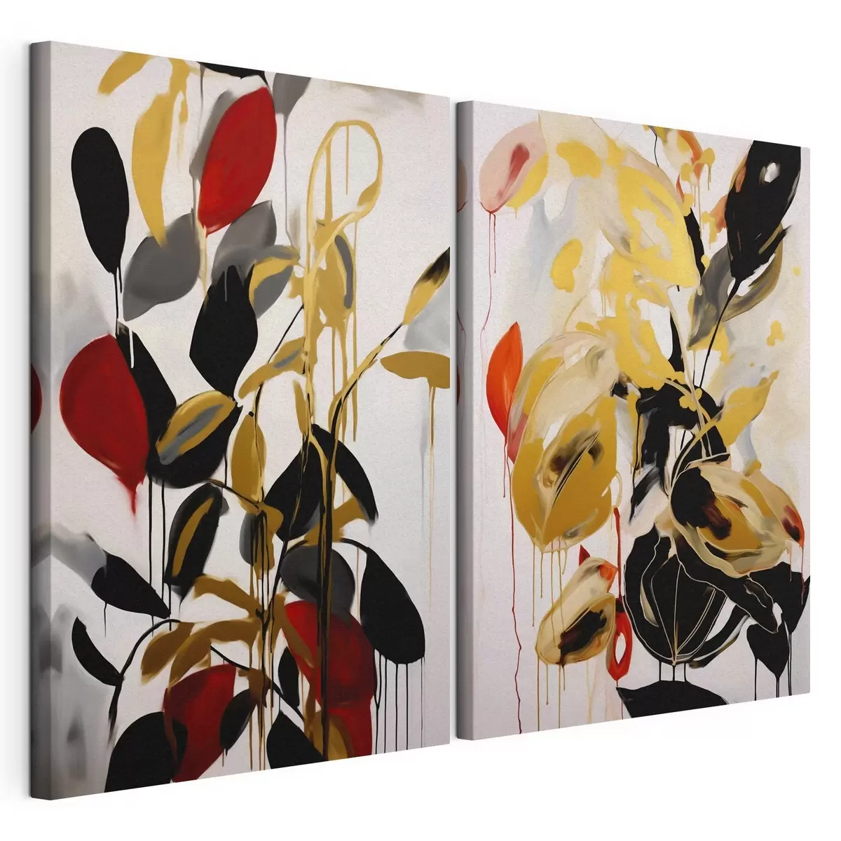 Tableau Abstraction chaotique, imitation de la peinture m31061
