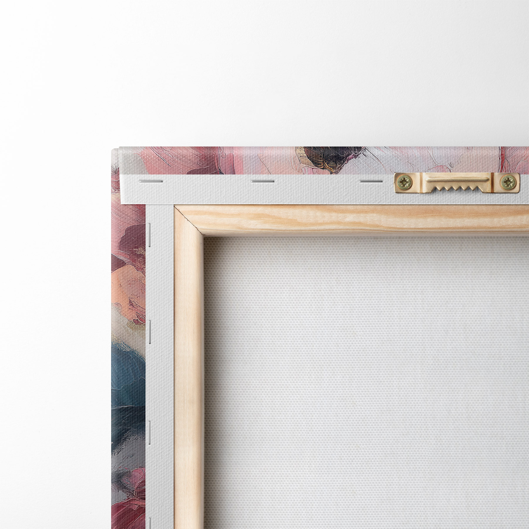 Tableau Pivoines roses et crème s51007