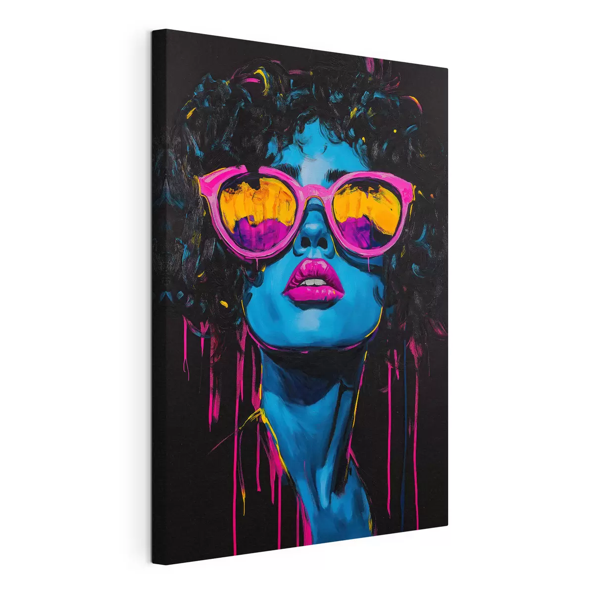 Tableau Portrait abstrait s51009