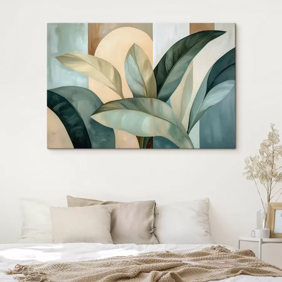 Tableau Abstraction tropicale s51012