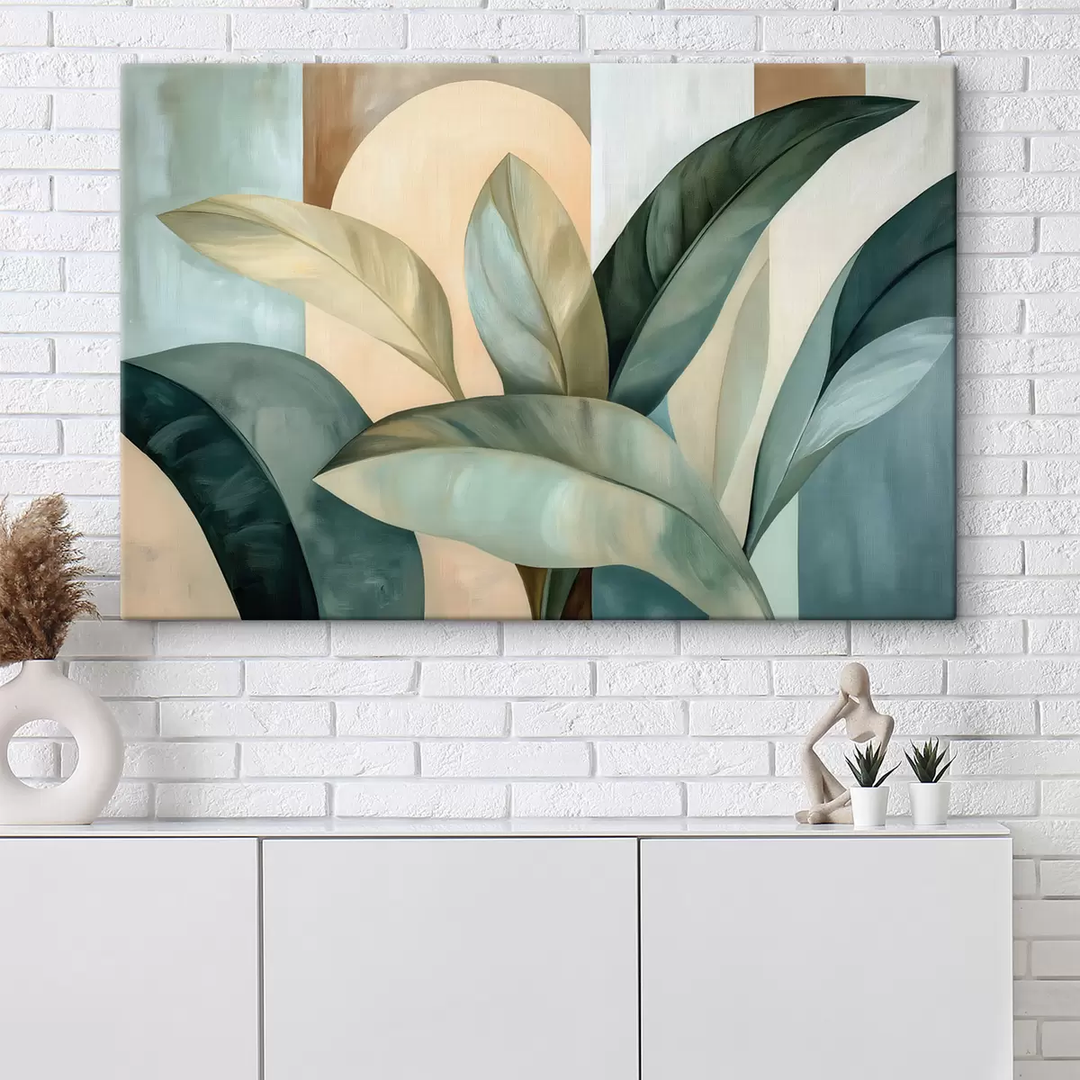 Tableau Abstraction tropicale s51012