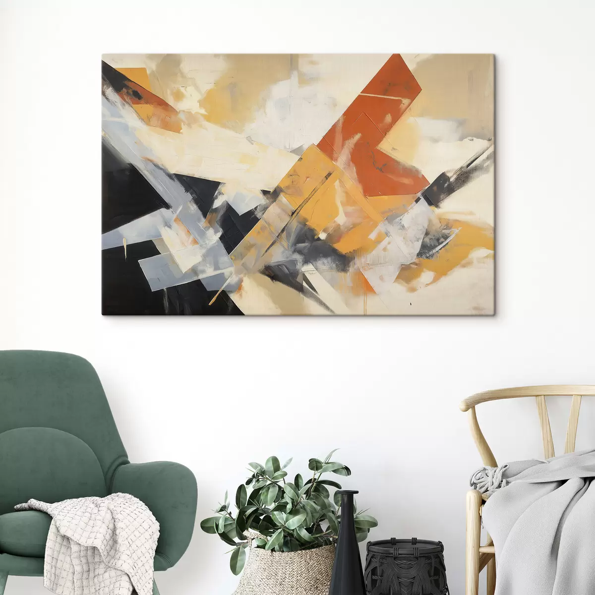 Tableau Géométrie abstraite s51014