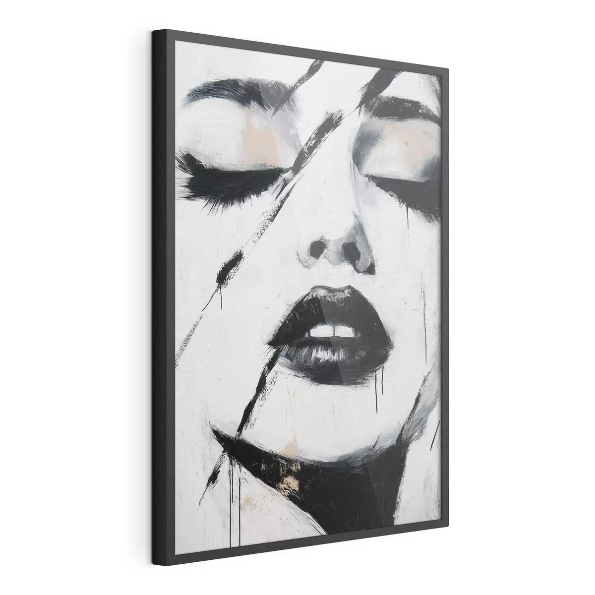 Poster Portrait abstrait f50999
