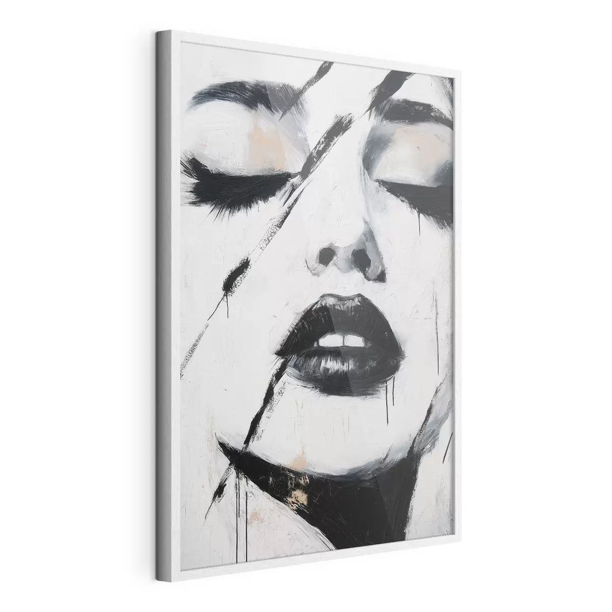 Poster Portrait abstrait f50999
