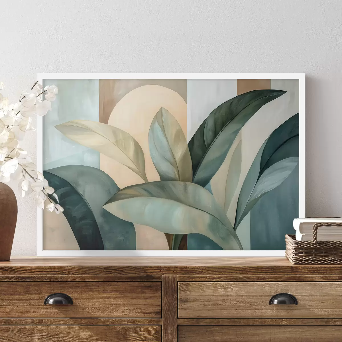 Poster Abstraction tropicale f51012