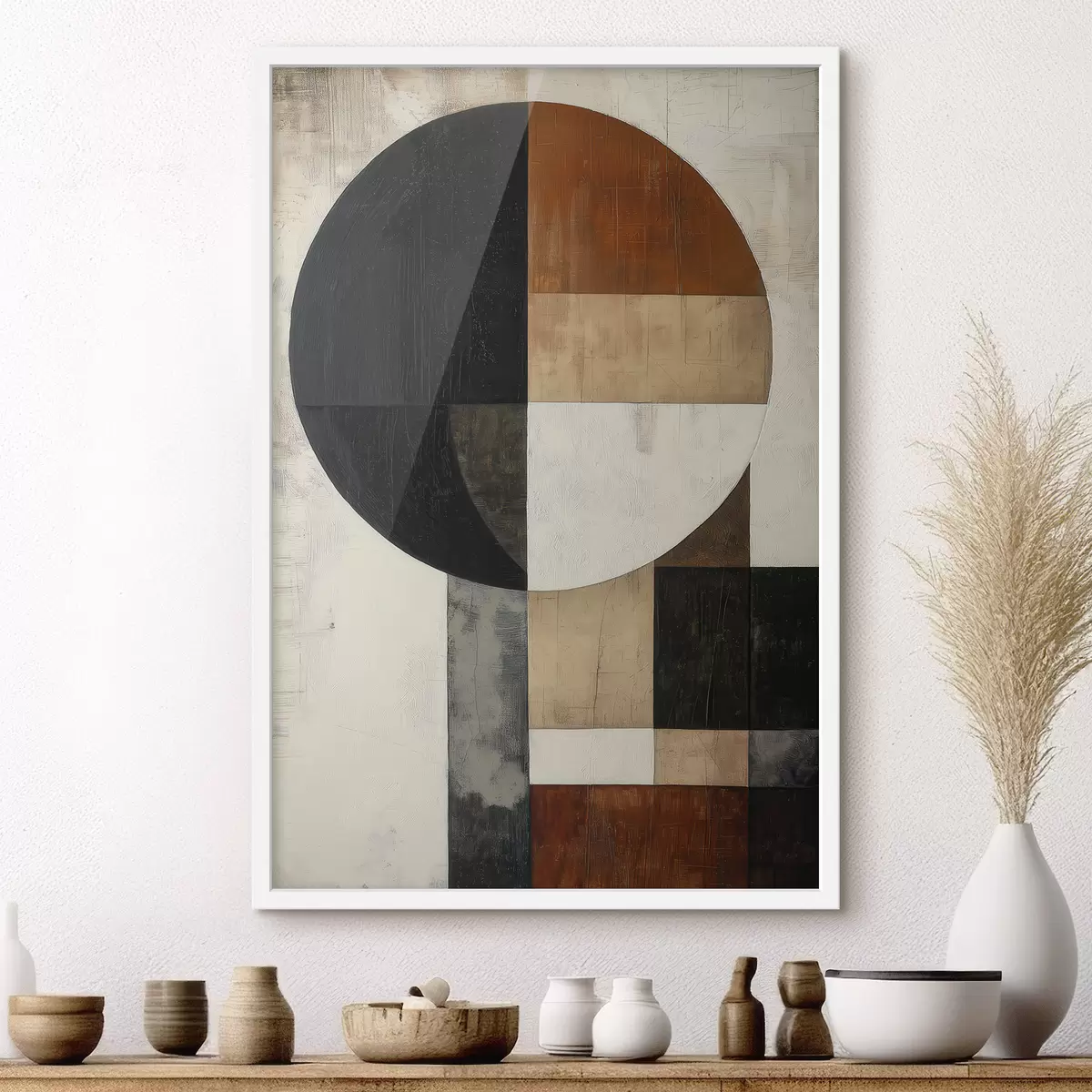 Poster Abstraction géométrique f51017