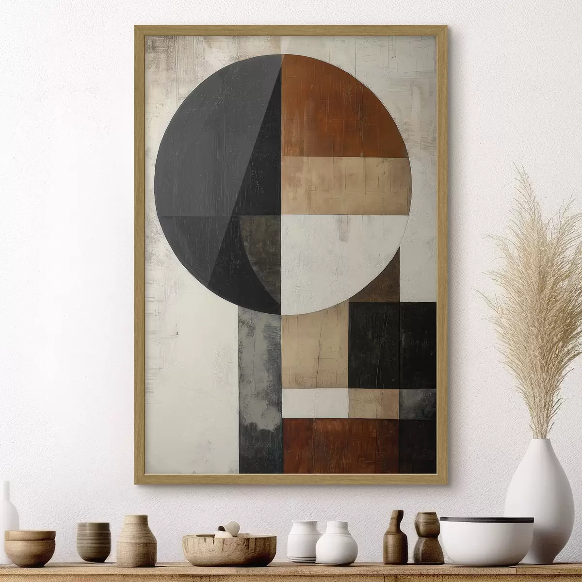 Poster Abstraction géométrique f51017