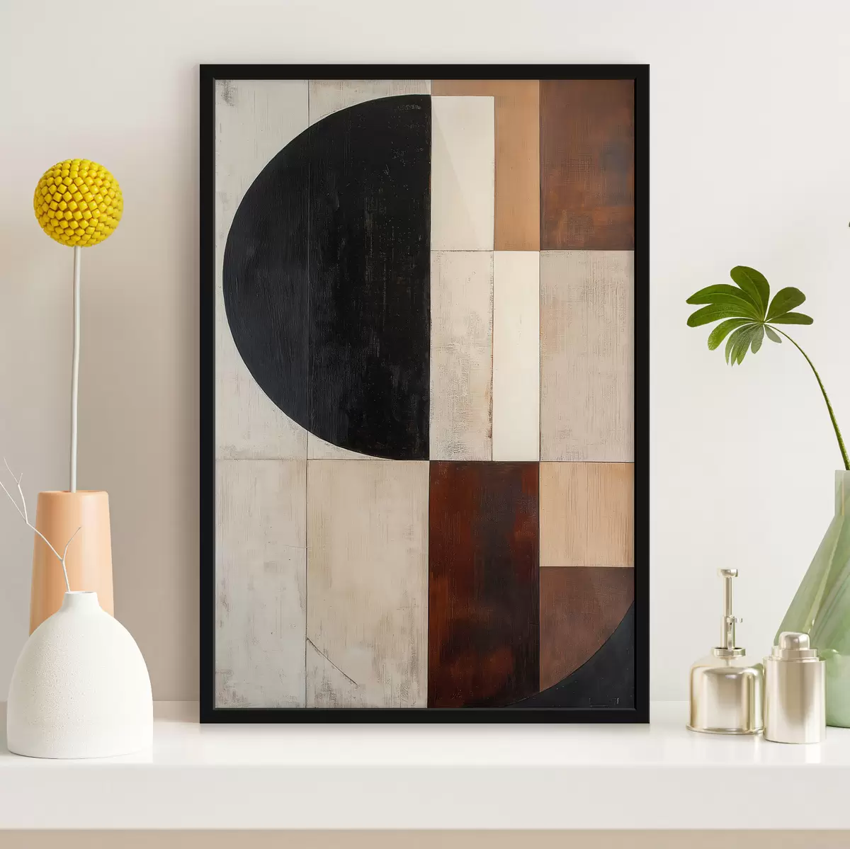 Poster Abstraction géométrique f51018