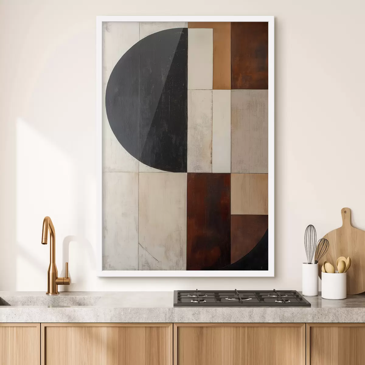 Poster Abstraction géométrique f51018