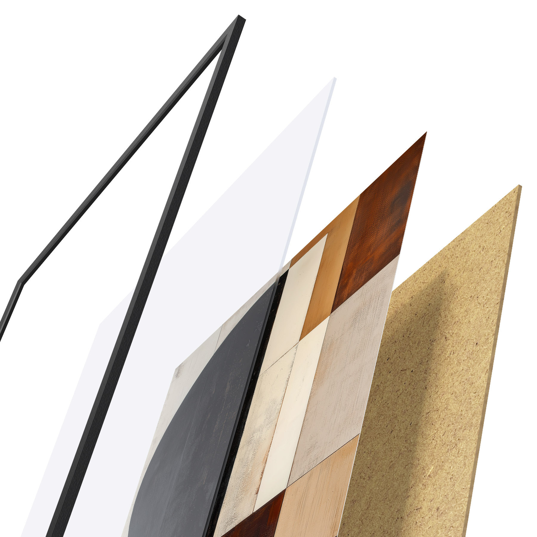 Poster Abstraction géométrique f51018