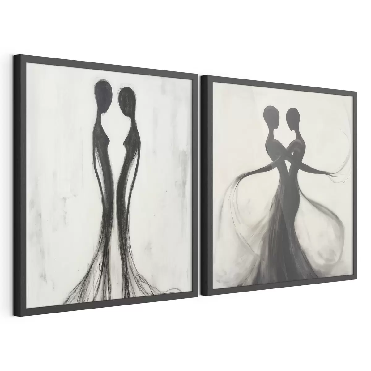 Poster Silhouettes abstraites d31070