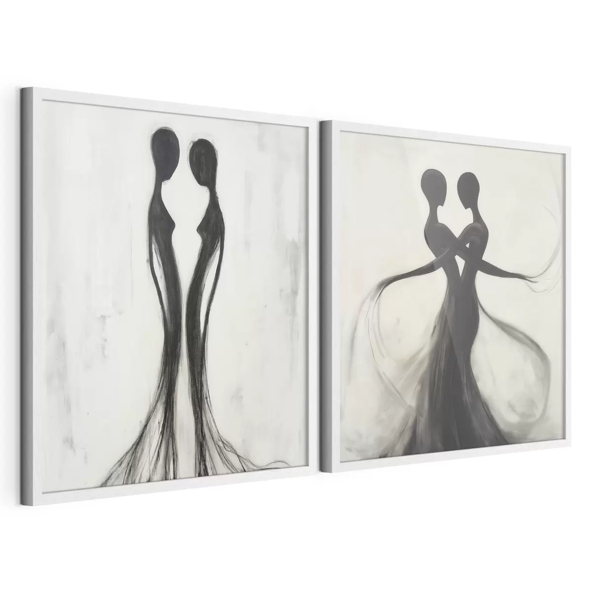 Poster Silhouettes abstraites d31070