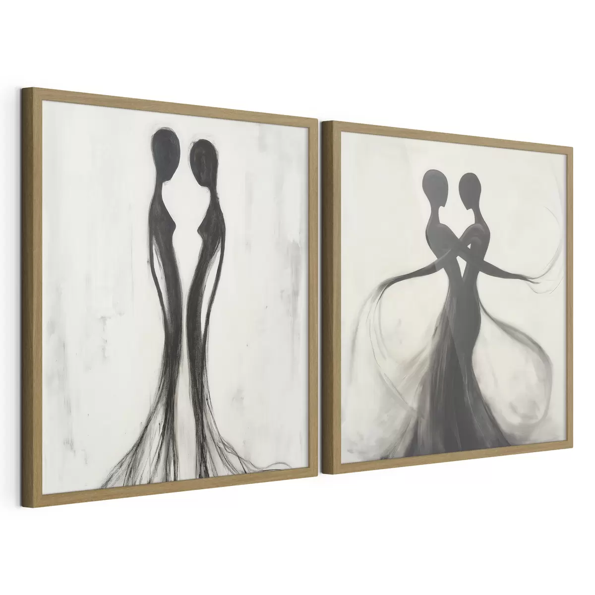 Poster Silhouettes abstraites d31070