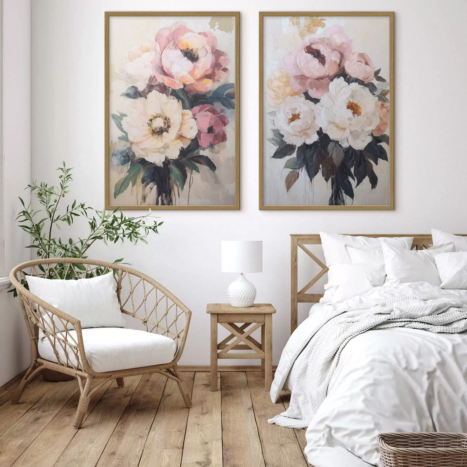 Papier peint Pivoines et beauté d31071