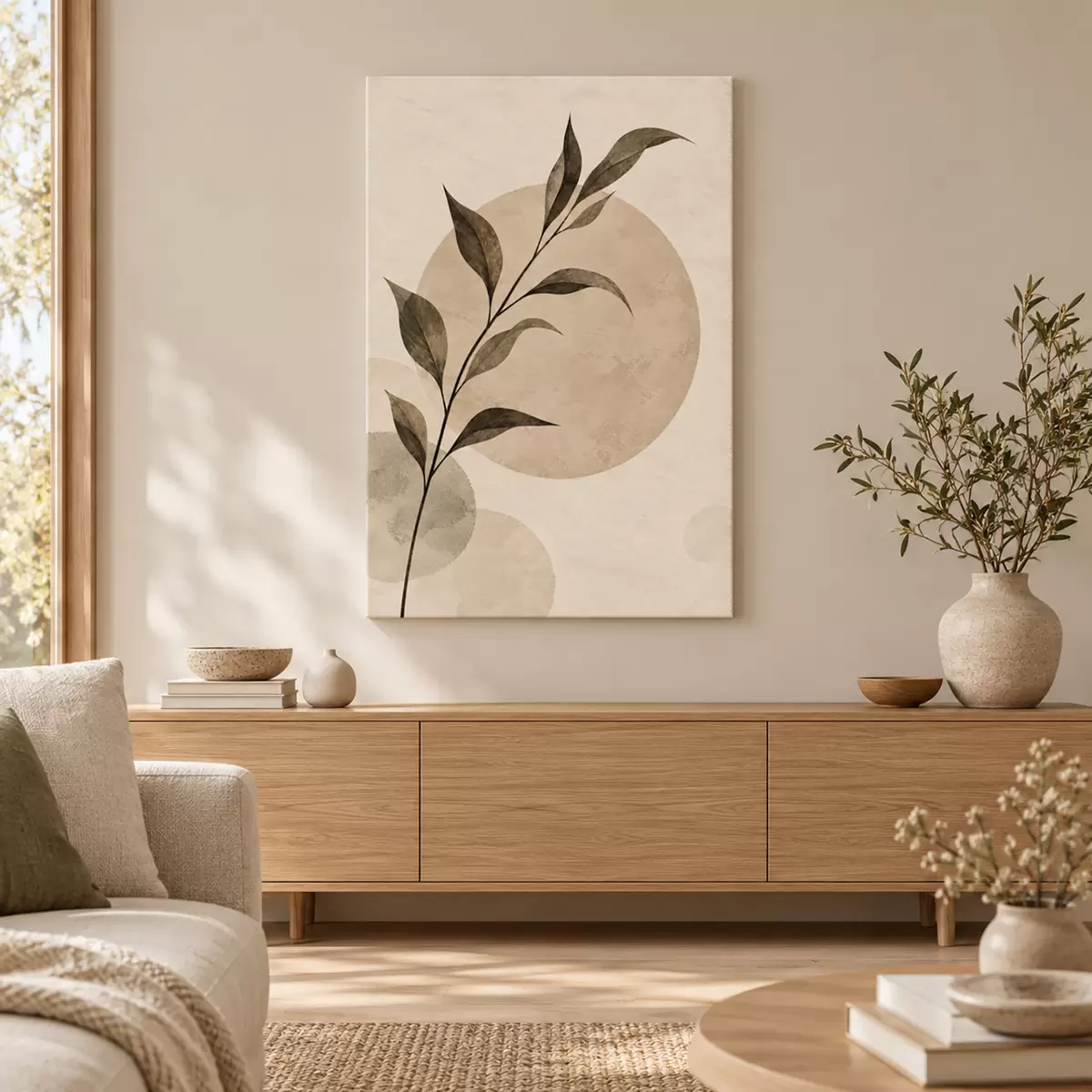 Tableau Harmonie botanique s50722