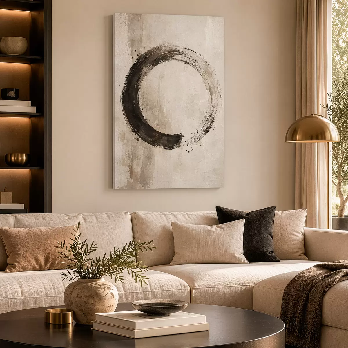 Tableau Cercle Zen s50724