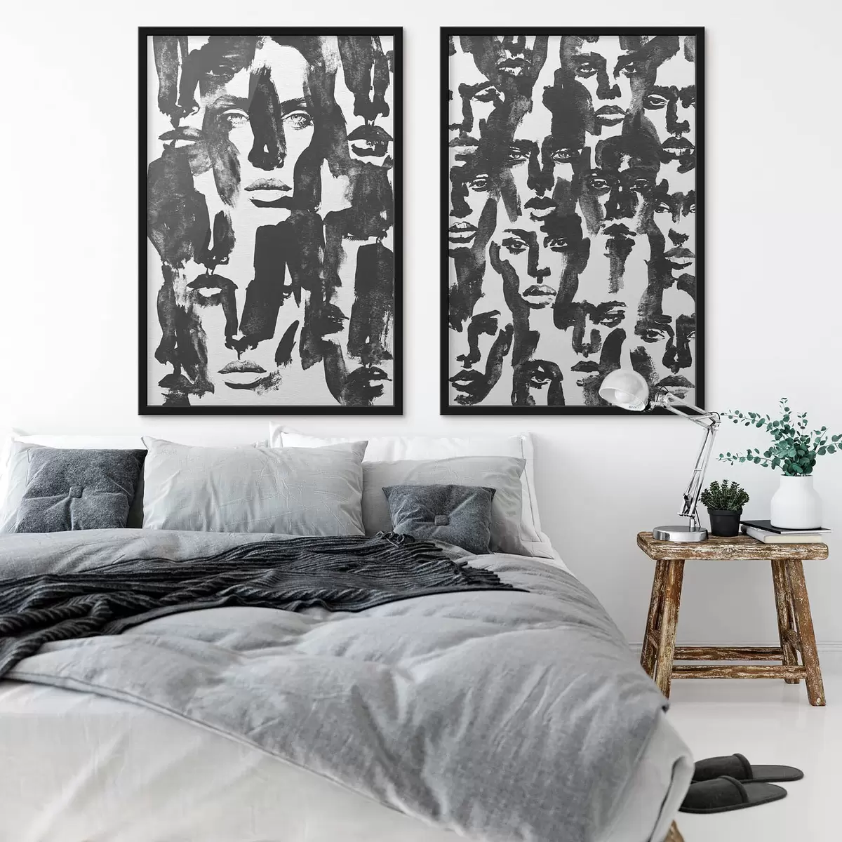 Poster Visages abstraits d31035