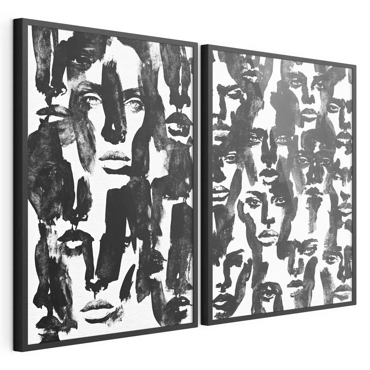 Poster Visages abstraits d31035