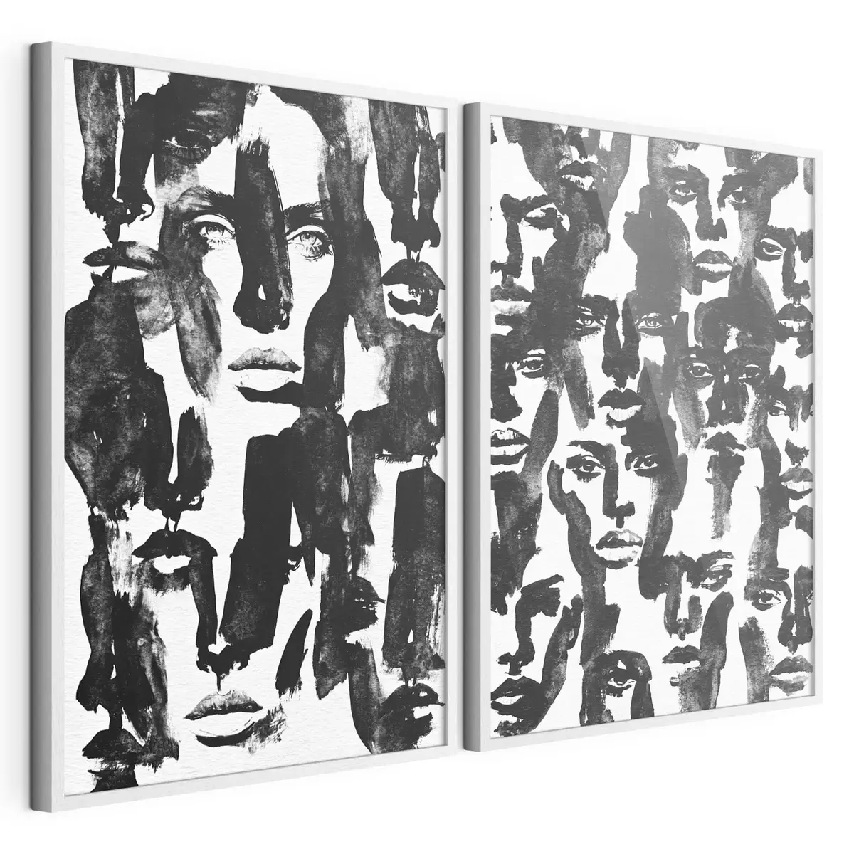 Poster Visages abstraits d31035