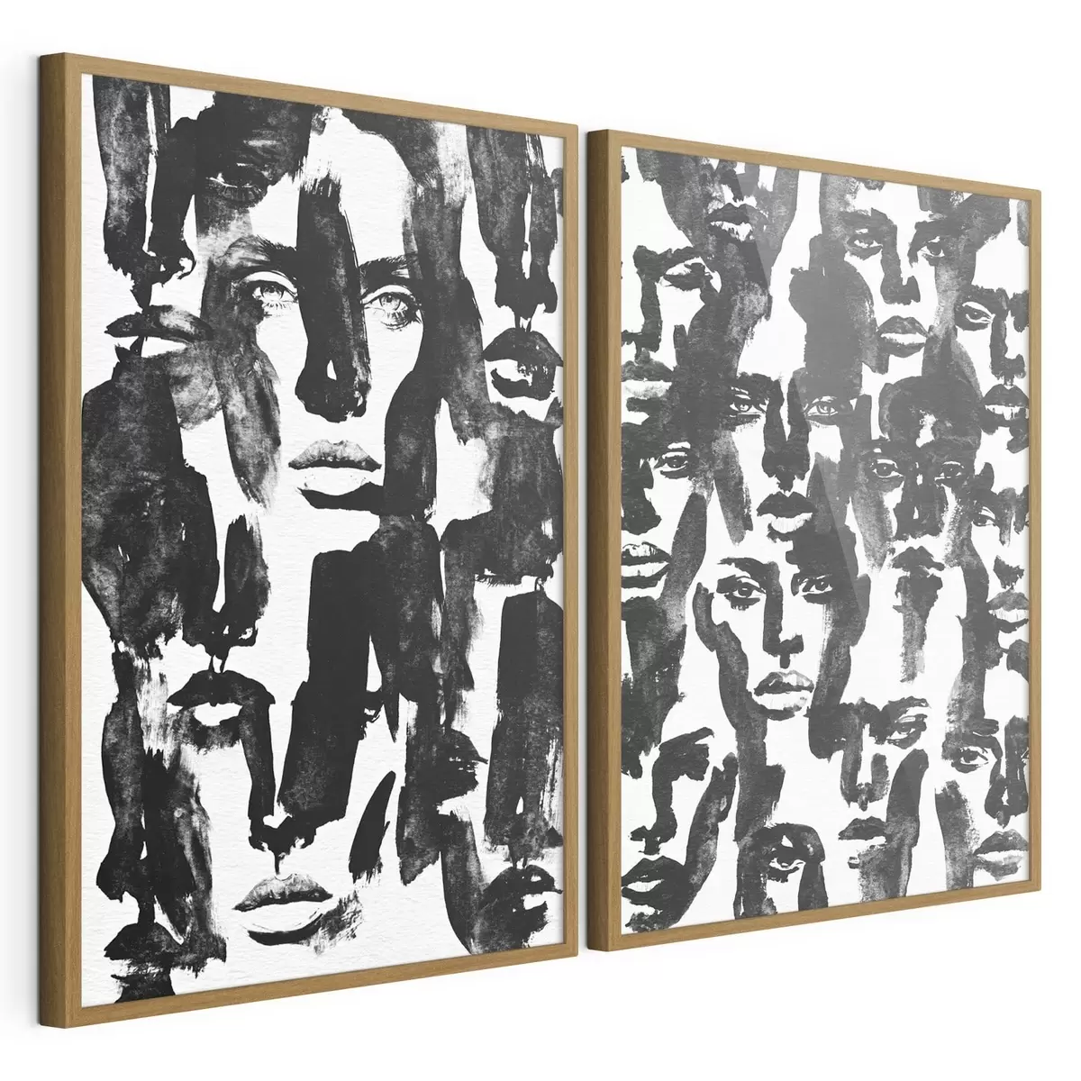 Poster Visages abstraits d31035