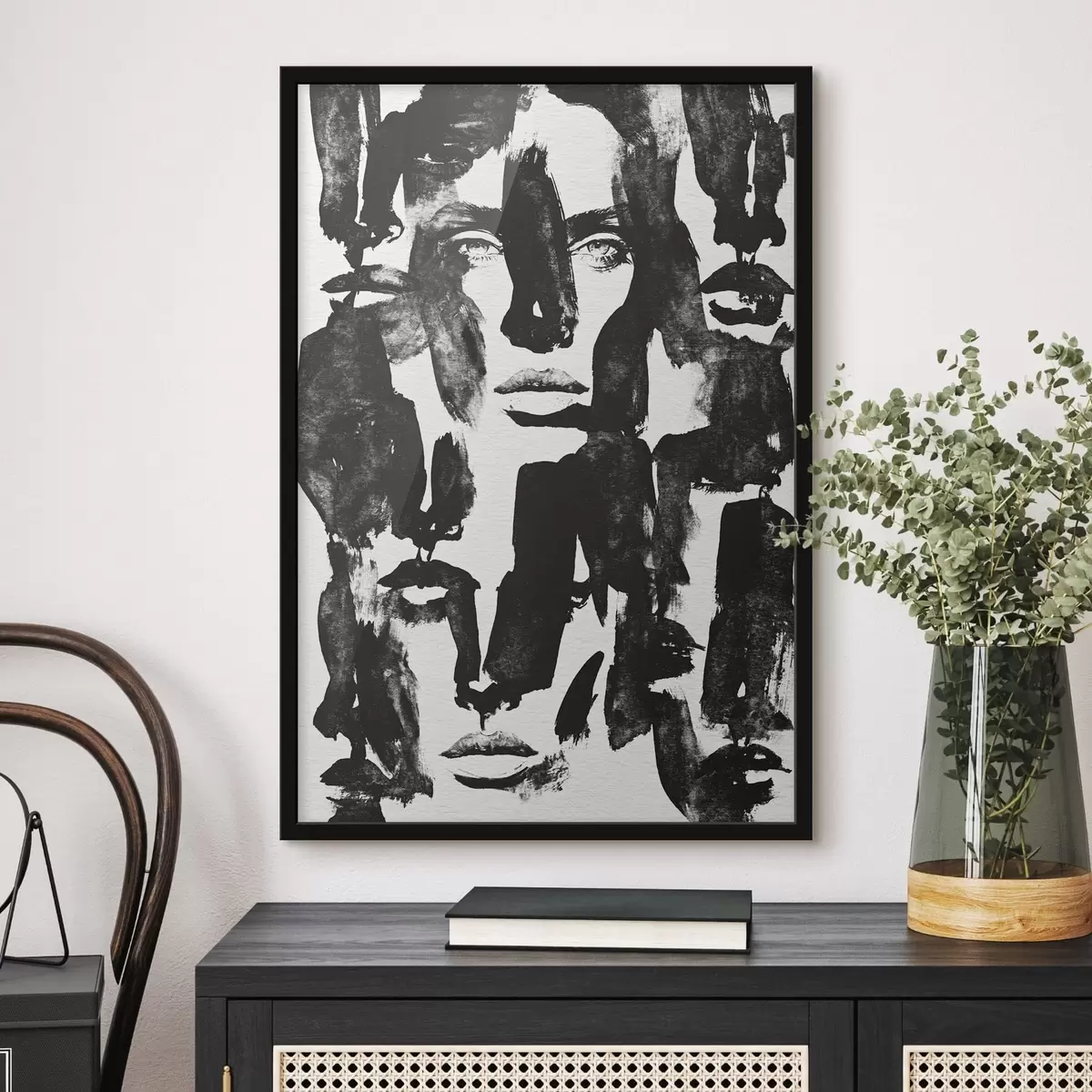 Poster Portraits abstraits f50861