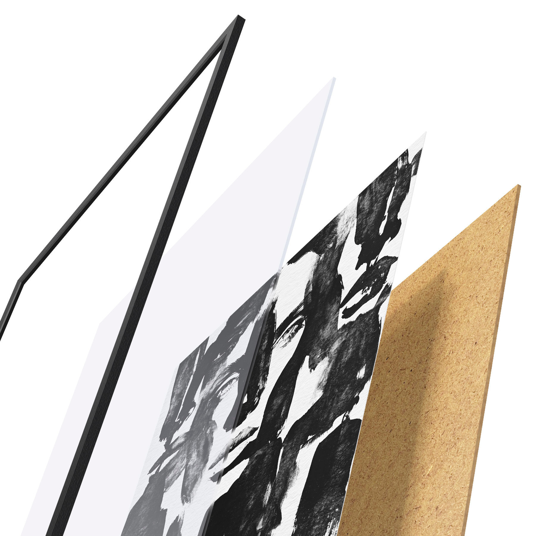 Poster Portraits abstraits f50861
